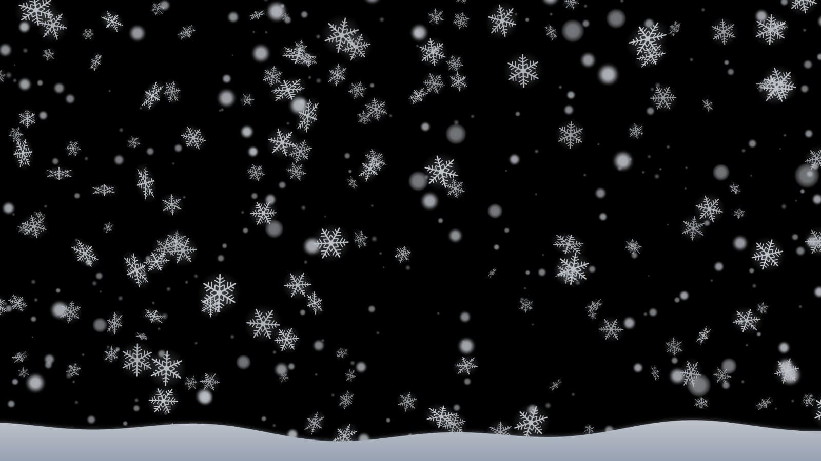 How to Make It Snow Indoors with a Projector