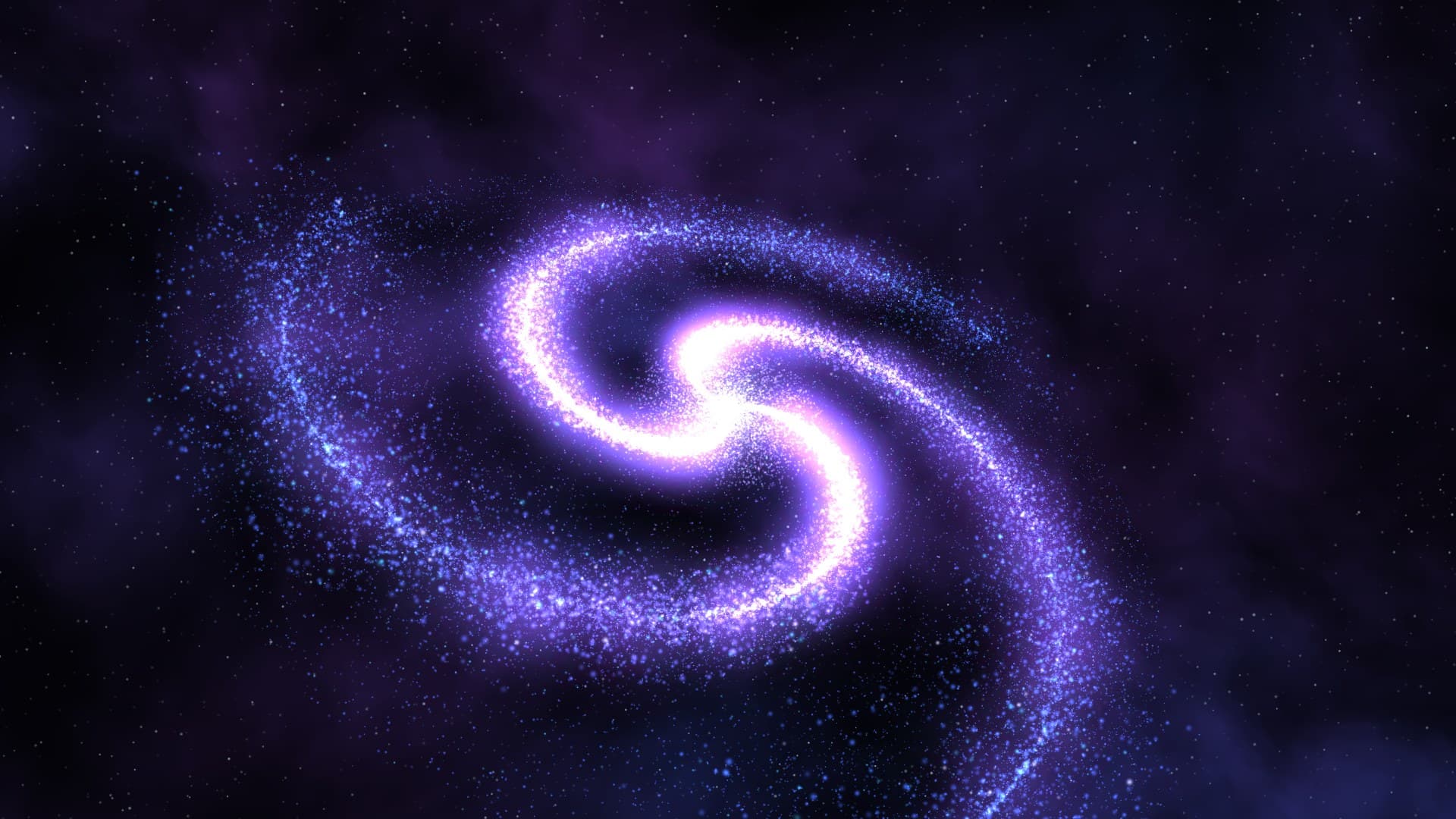 How to Put an Animated Galaxy Behind You on Zoom, Teams and Meet